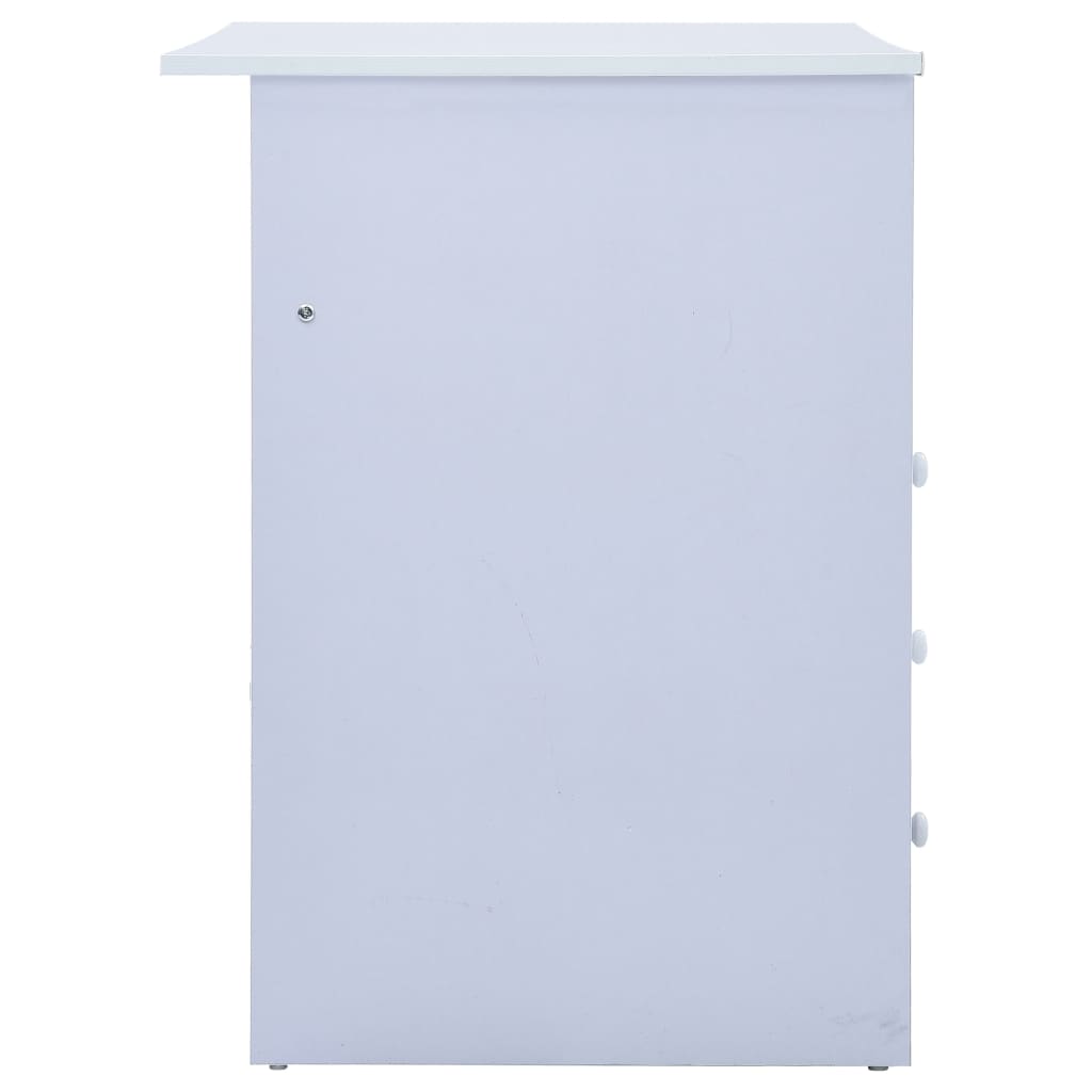 Γραφείο Παιδικό με Ανακλινόμενη Επιφάνεια Λευκό - Pakobazaar