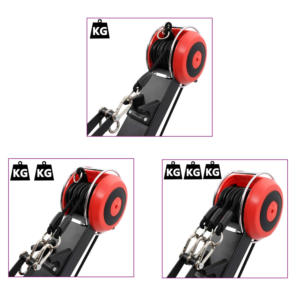 Κωπηλατική Μηχανή Πτυσσόμενη με Ρυθμιζόμενη Αντίσταση - Pakobazaar