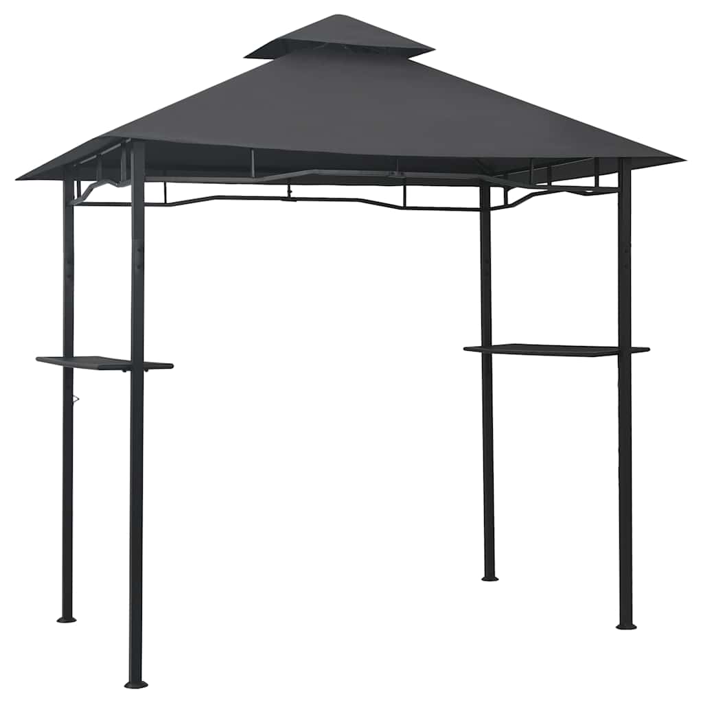 Κιόσκι Ψησταριάς Ανθρακί 240 x 150 x 255 εκ. Ατσάλινο - Pakobazaar