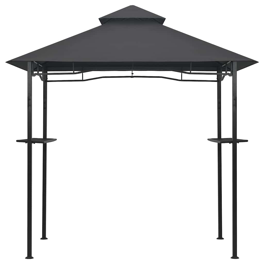 Κιόσκι Ψησταριάς Ανθρακί 240 x 150 x 255 εκ. Ατσάλινο - Pakobazaar