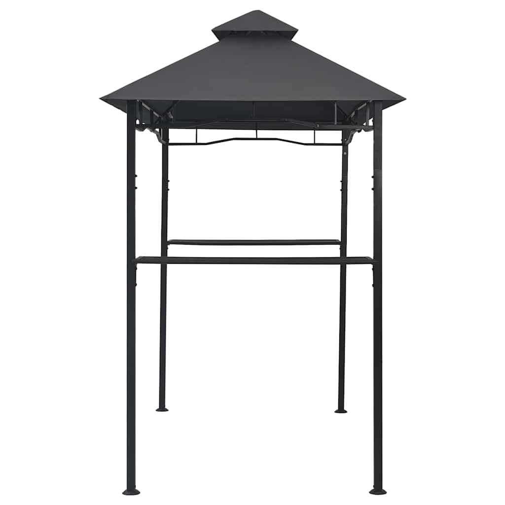 Κιόσκι Ψησταριάς Ανθρακί 240 x 150 x 255 εκ. Ατσάλινο - Pakobazaar