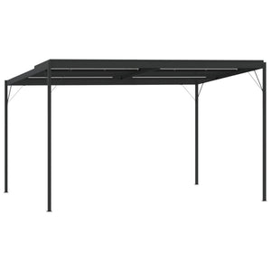 Κιόσκι με Οροφή Ανθρακί 4 x 3 x 2,5 μ. από Αλουμίνιο & Ατσάλι - Pakobazaar