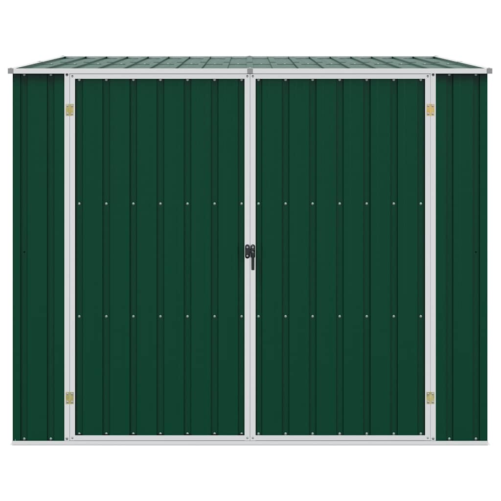 Αποθήκη Κήπου Πράσινη 195x198x159 εκ. από Γαλβανισμένο Ατσάλι - Pakobazaar