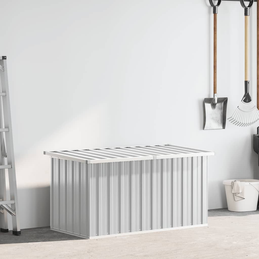 Μπαούλο Αποθήκευσης Κήπου Γκρι 129 x 67 x 65 εκ. - Pakobazaar