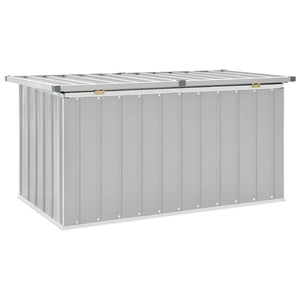 Μπαούλο Αποθήκευσης Κήπου Γκρι 129 x 67 x 65 εκ. - Pakobazaar