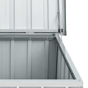 Μπαούλο Αποθήκευσης Κήπου Γκρι 129 x 67 x 65 εκ. - Pakobazaar