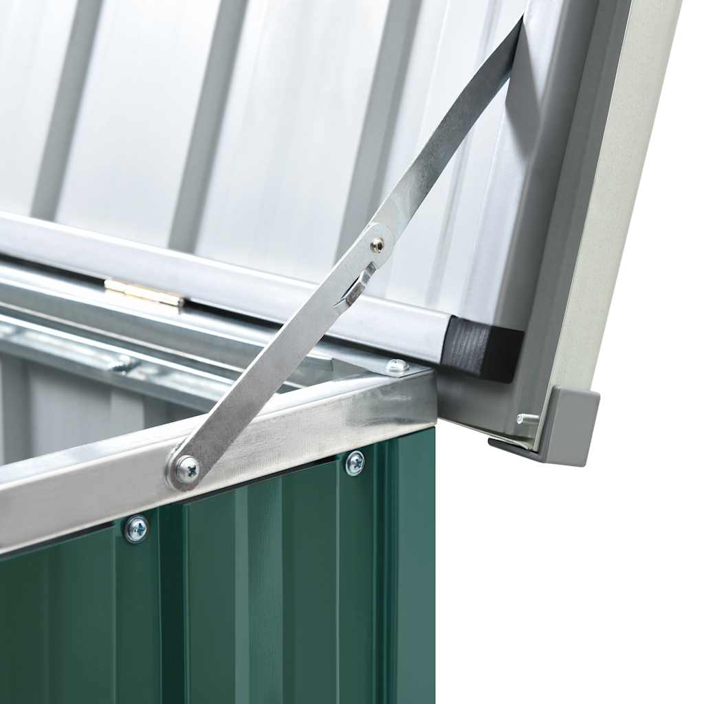 Μπαούλο Αποθήκευσης Κήπου Πράσινο 171 x 99 x 93 εκ. - Pakobazaar