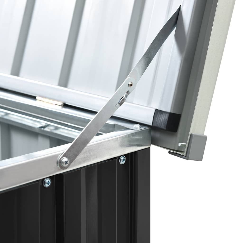 Μπαούλο Αποθήκευσης Κήπου Ανθρακί 171 x 99 x 93 εκ. - Pakobazaar