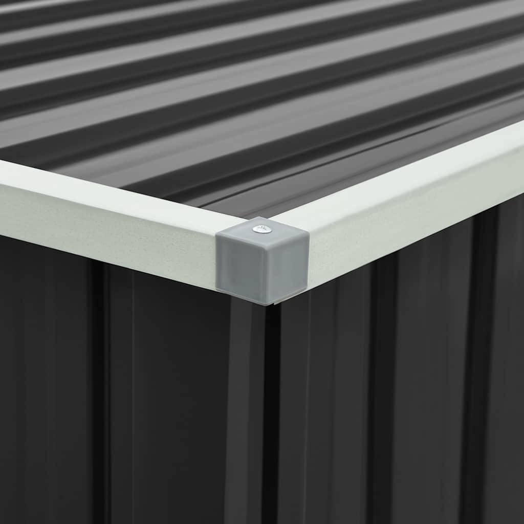 Μπαούλο Αποθήκευσης Κήπου Ανθρακί 171 x 99 x 93 εκ. - Pakobazaar