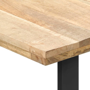 Τραπεζαρία 180 x 90 x 76 εκ. από Μασίφ Ξύλο Μάνγκο