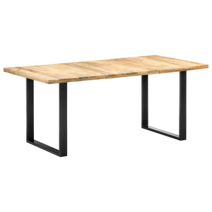 Τραπεζαρία 180 x 90 x 76 εκ. από Μασίφ Ξύλο Μάνγκο