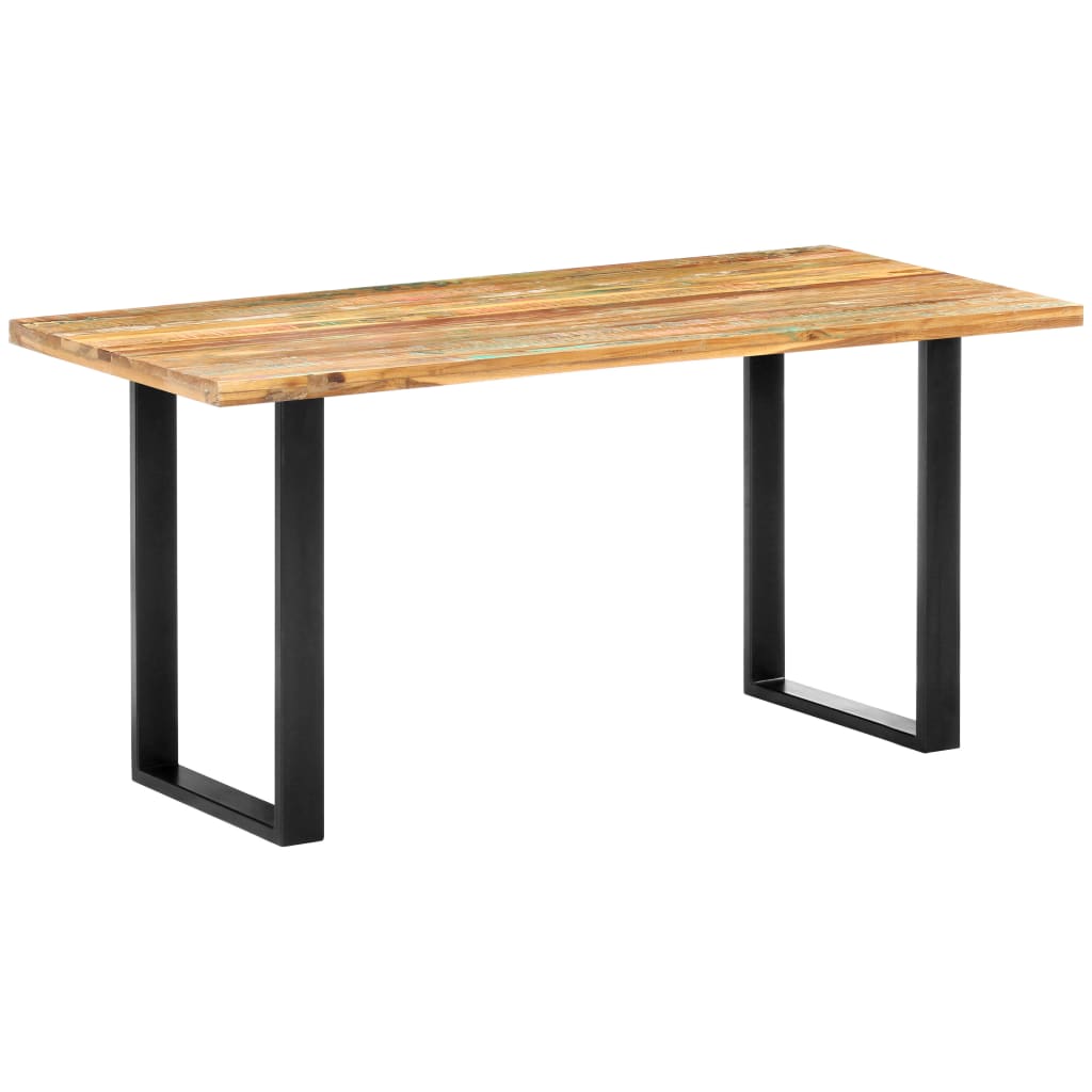 Τραπεζαρία 160 x 80 x 75 εκ. από Μασίφ Ανακυκλωμένο Ξύλο - Pakobazaar