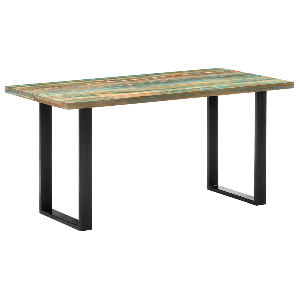Τραπεζαρία 160 x 80 x 75 εκ. από Μασίφ Ανακυκλωμένο Ξύλο - Pakobazaar