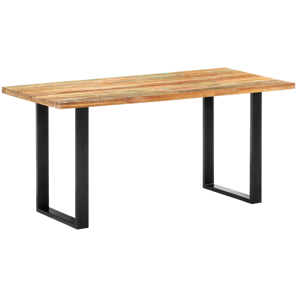 Τραπεζαρία 160 x 80 x 75 εκ. από Μασίφ Ανακυκλωμένο Ξύλο - Pakobazaar