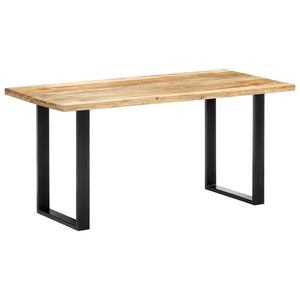 Τραπεζαρία 160 x 80 x 75 εκ. από Μασίφ Ξύλο Μάνγκο