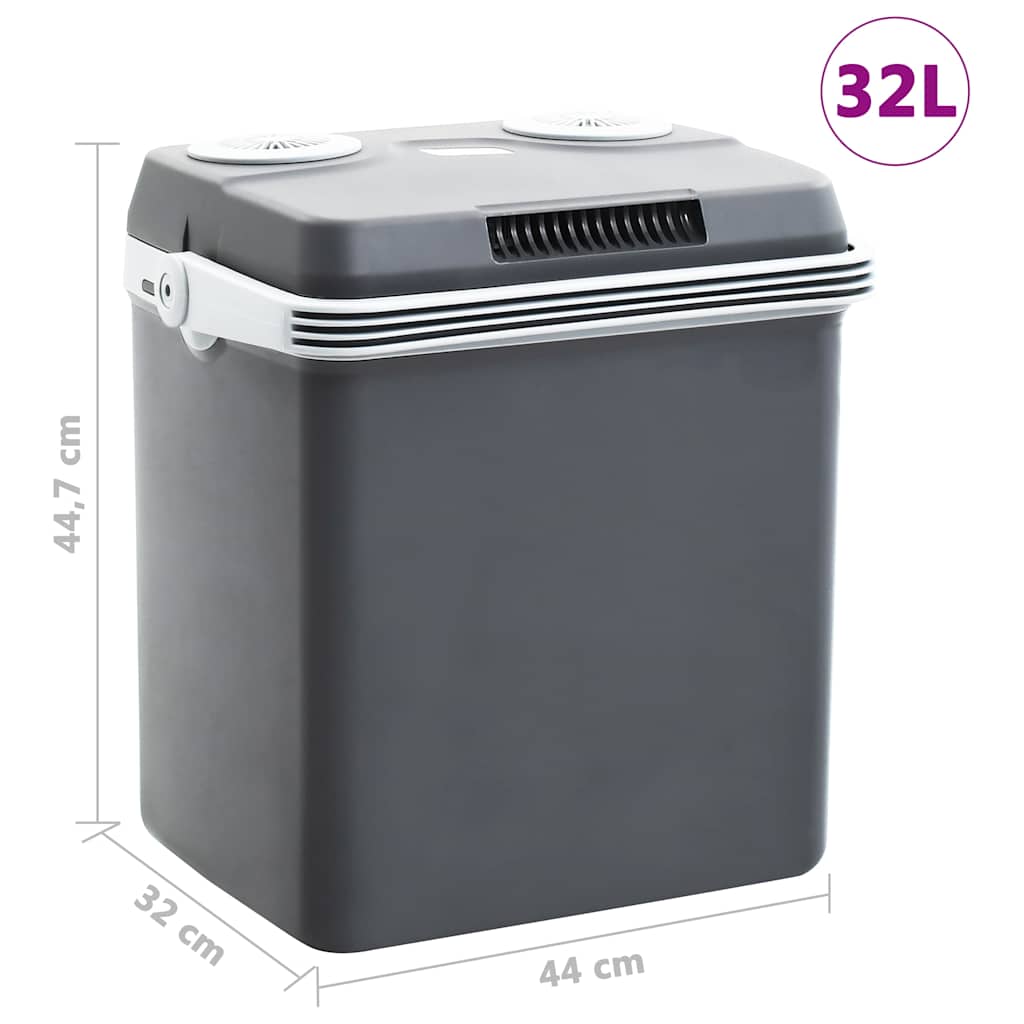 Ψυγείο Φορητό Θερμοηλεκτρικό 32 Λίτρα 12 V 230 V A++ - Pakobazaar