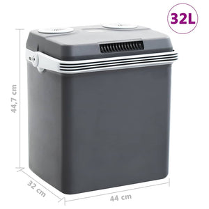 Ψυγείο Φορητό Θερμοηλεκτρικό 32 Λίτρα 12 V 230 V A++ - Pakobazaar