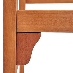 Παγκάκι Κήπου Πτυσσόμενο 120 εκ. από Μασίφ Ξύλο Ευκαλύπτου - Pakobazaar