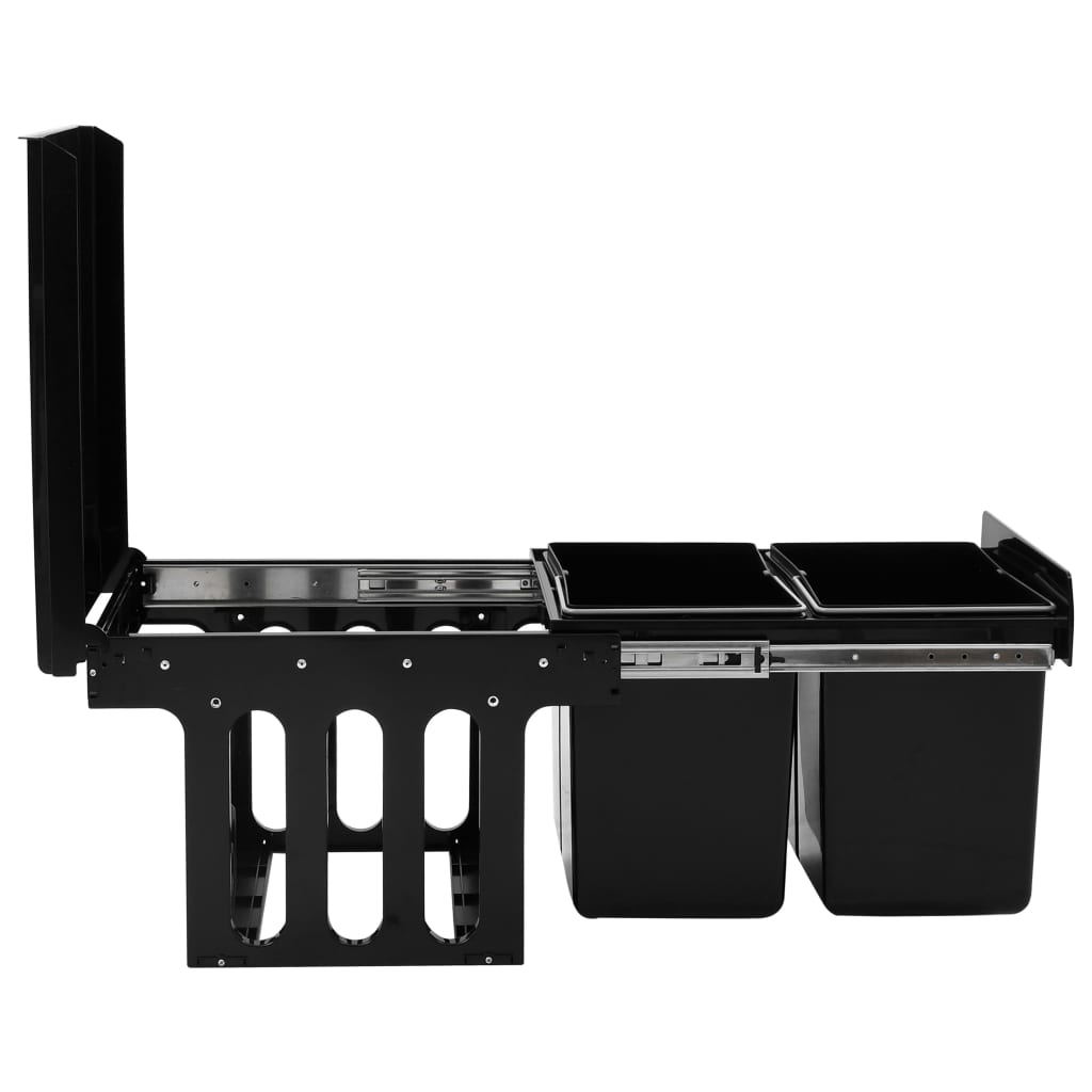 Κάδος για Ντουλάπι Κουζίνας Συρόμενος 36 Λίτρων με Soft-Close - Pakobazaar