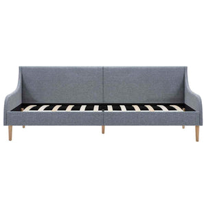 Πλαίσιο Daybed Ανοιχτό Γκρι Υφασμάτινο + Στρώμα Αφρού Μνήμης