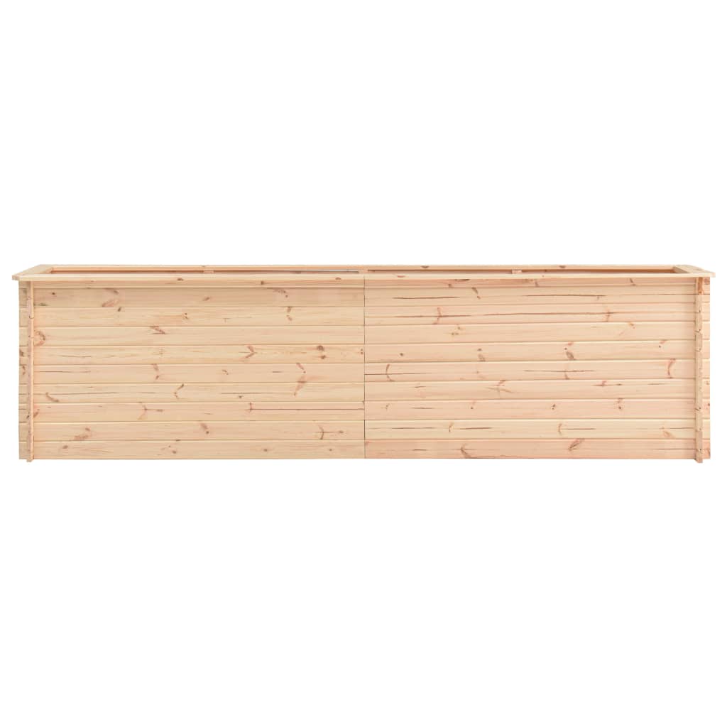 Ζαρντινιέρα Υπερυψωμένη 300x50x80,5 εκ/19 χιλ Εμποτ.Ξύλο Πεύκου