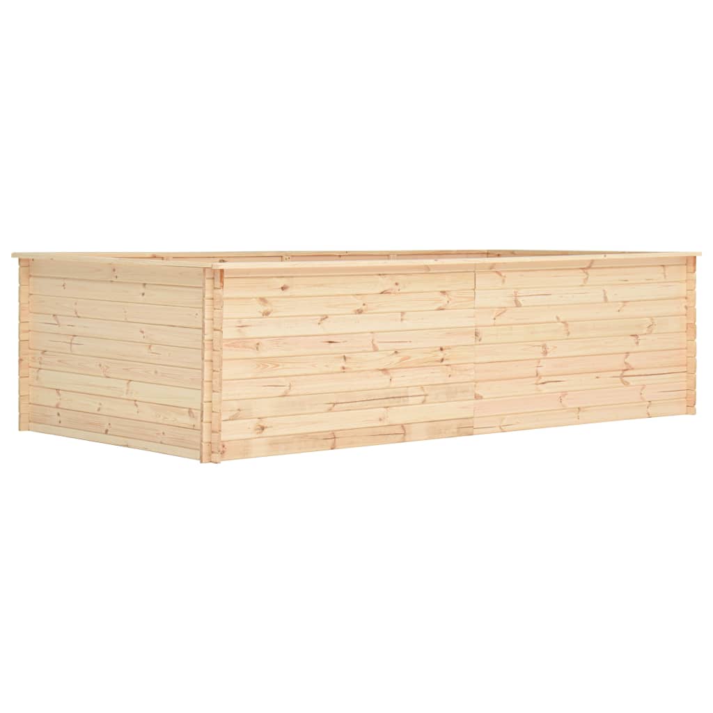 Ζαρντινιέρα Υπερυψωμένη 300x150x80,5 εκ./19 χιλ Εμπ.Ξύλο Πεύκου - Pakobazaar