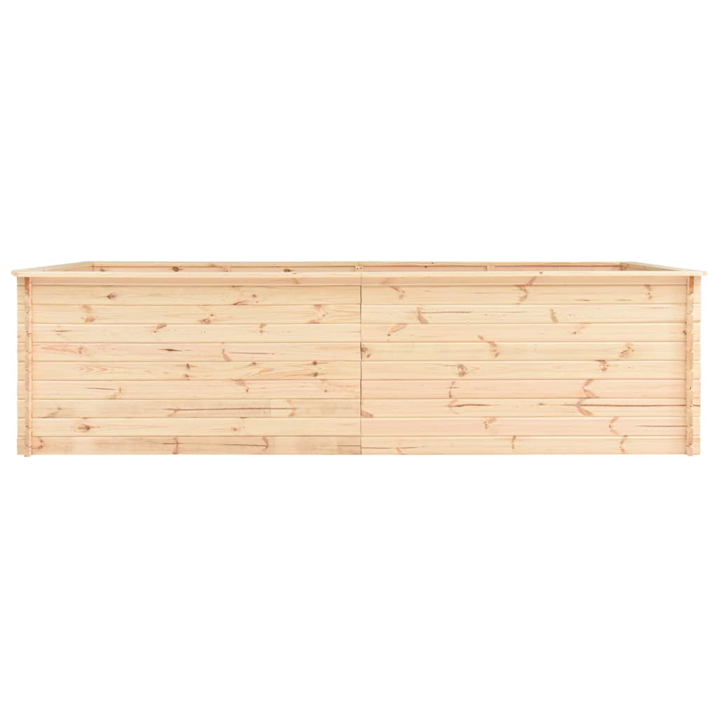 Ζαρντινιέρα Υπερυψωμένη 300x150x80,5 εκ./19 χιλ Εμπ.Ξύλο Πεύκου - Pakobazaar