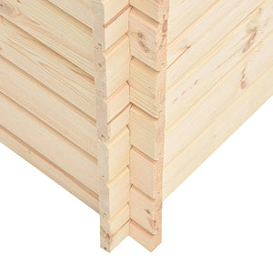 Ζαρντινιέρα Υπερυψωμένη 300x150x80,5 εκ./19 χιλ Εμπ.Ξύλο Πεύκου - Pakobazaar