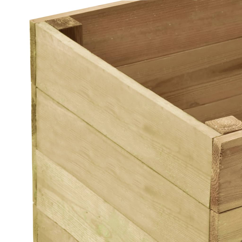 Ζαρντινιέρα Υπερυψωμένη 100x50x54 εκ. Εμποτισμένο Ξύλο Πεύκου - Pakobazaar