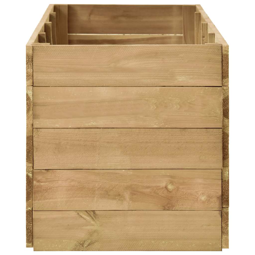 Ζαρντινιέρα Υπερυψωμένη 200x50x54 εκ. Εμποτισμένο Ξύλο Πεύκου