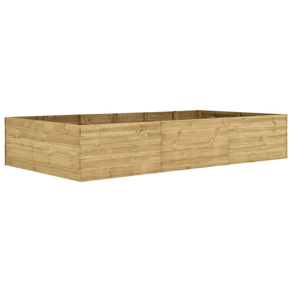 Ζαρντινιέρα Υπερυψωμένη 300x150x54 εκ. Εμποτισμένο Ξύλο Πεύκου