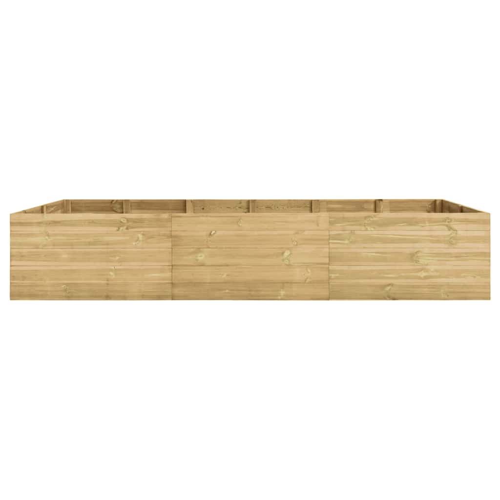 Ζαρντινιέρα Υπερυψωμένη 300x150x54 εκ. Εμποτισμένο Ξύλο Πεύκου