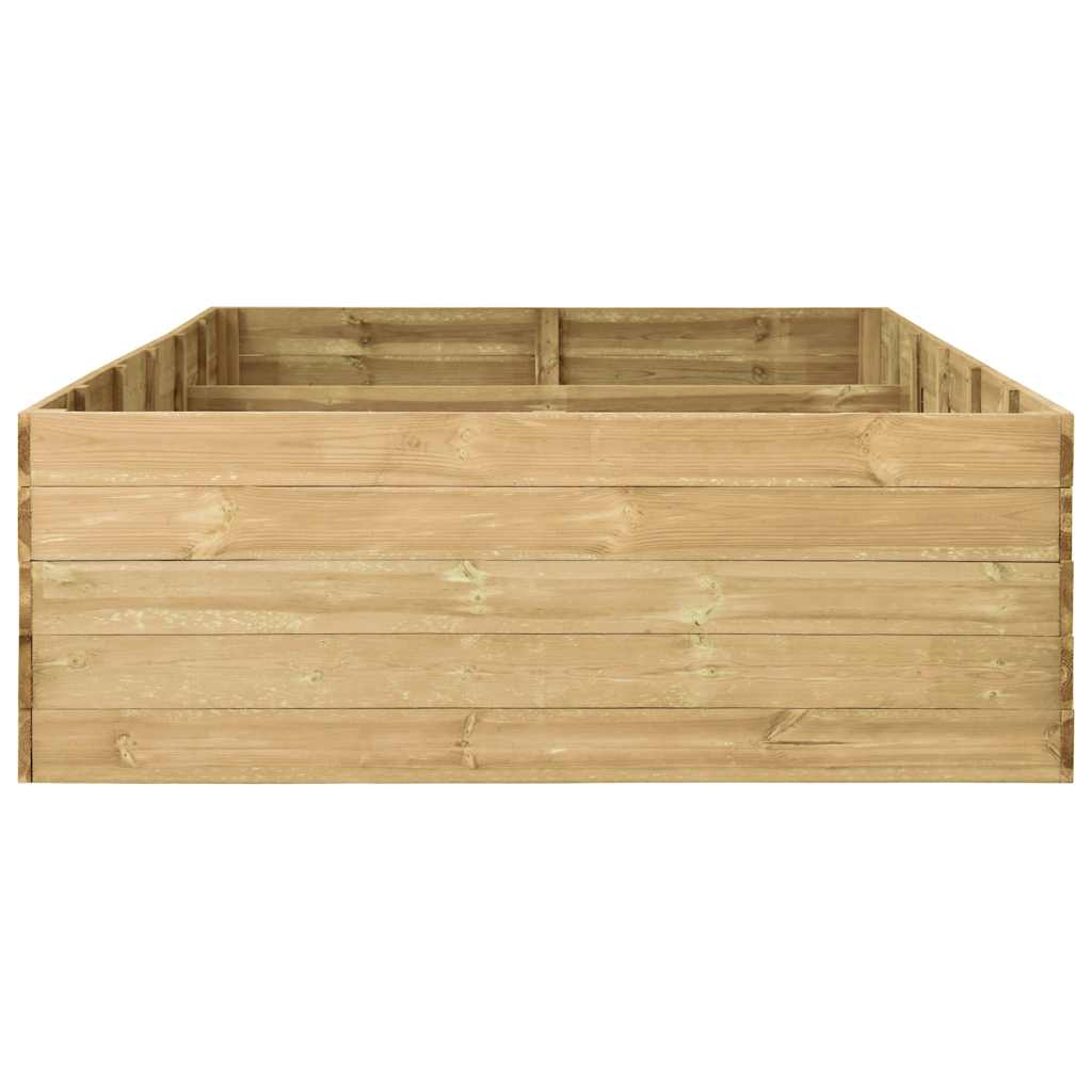 Ζαρντινιέρα Υπερυψωμένη 300x150x54 εκ. Εμποτισμένο Ξύλο Πεύκου