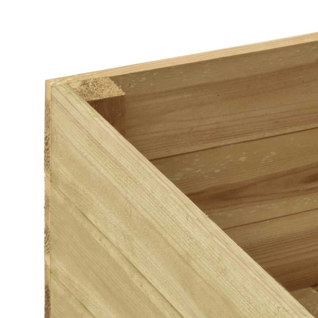 Ζαρντινιέρα Υπερυψωμένη 300x150x54 εκ. Εμποτισμένο Ξύλο Πεύκου
