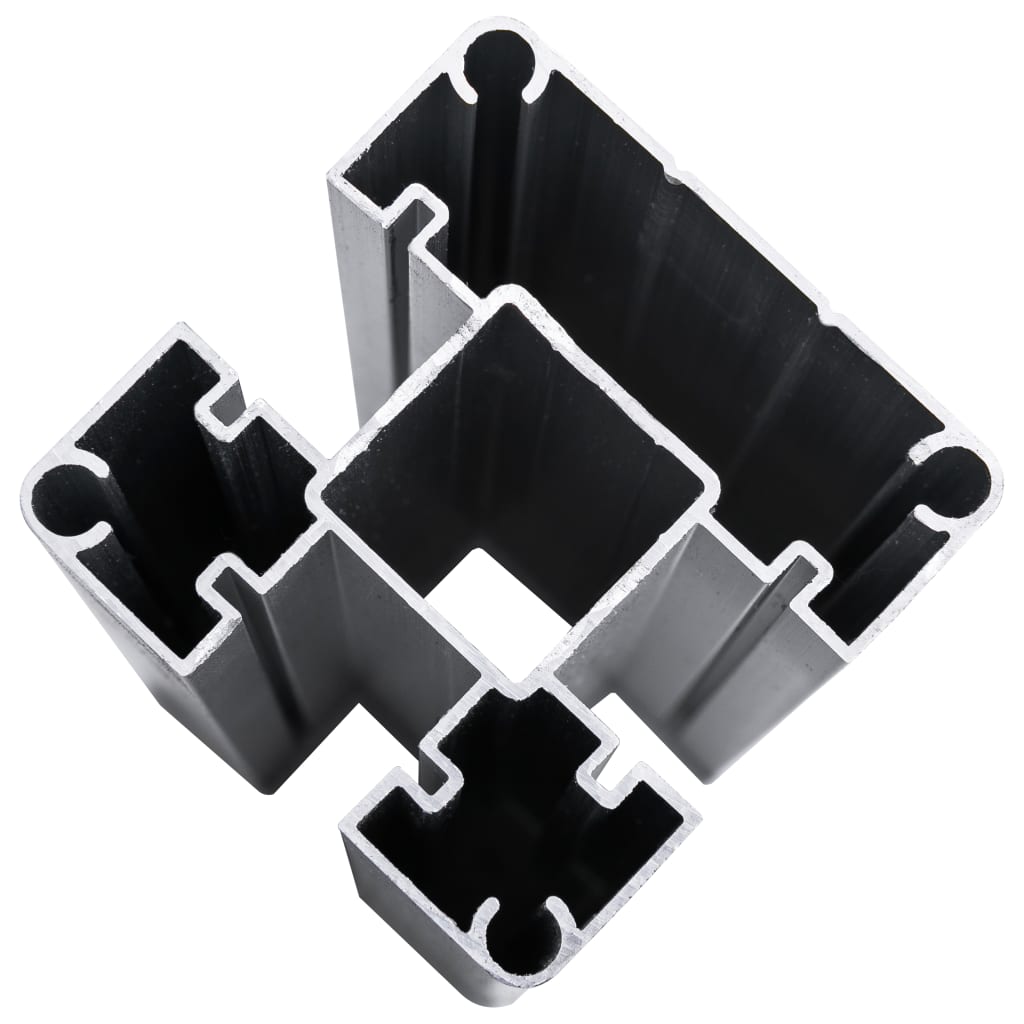 Πάνελ Περίφραξης Καφέ 175 x 105 εκ. από WPC - Pakobazaar
