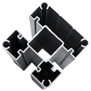 Πάνελ Περίφραξης Καφέ 175 x 105 εκ. από WPC - Pakobazaar