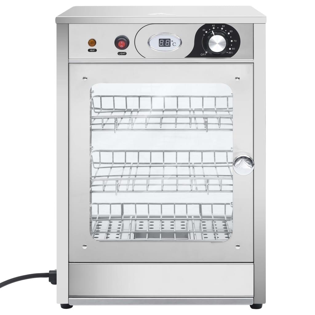 Βιτρίνα Θερμαινόμενη Gastronorm Ηλεκτρική 600 W Ανοξ. Ατσάλι