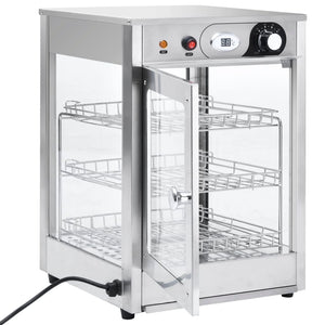 Βιτρίνα Θερμαινόμενη Gastronorm Ηλεκτρική 600 W Ανοξ. Ατσάλι
