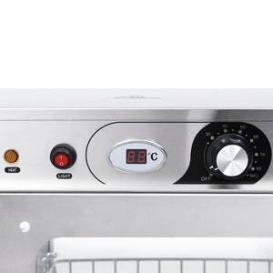 Βιτρίνα Θερμαινόμενη Gastronorm Ηλεκτρική 600 W Ανοξ. Ατσάλι