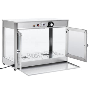 Βιτρίνα Θερμαινόμενη Gastronorm Ηλεκτρική 1200 W Ανοξ. Ατσάλι - Pakobazaar
