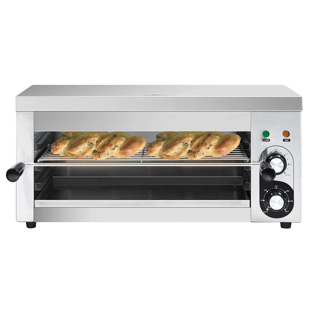 Σαλαμάνδρα Gastronorm Ηλεκτρική 2500 W από Ανοξείδωτο Ατσάλι