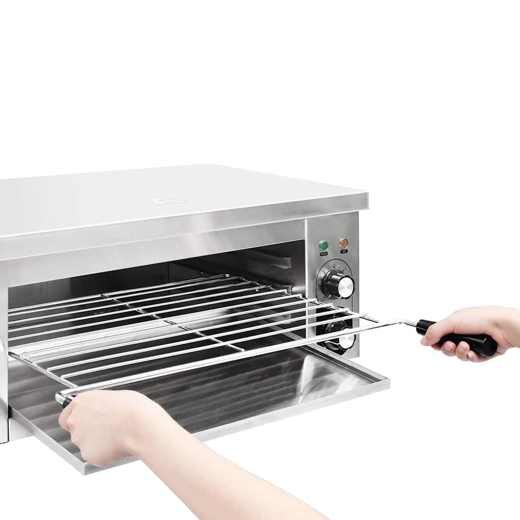 Σαλαμάνδρα Gastronorm Ηλεκτρική 2500 W από Ανοξείδωτο Ατσάλι