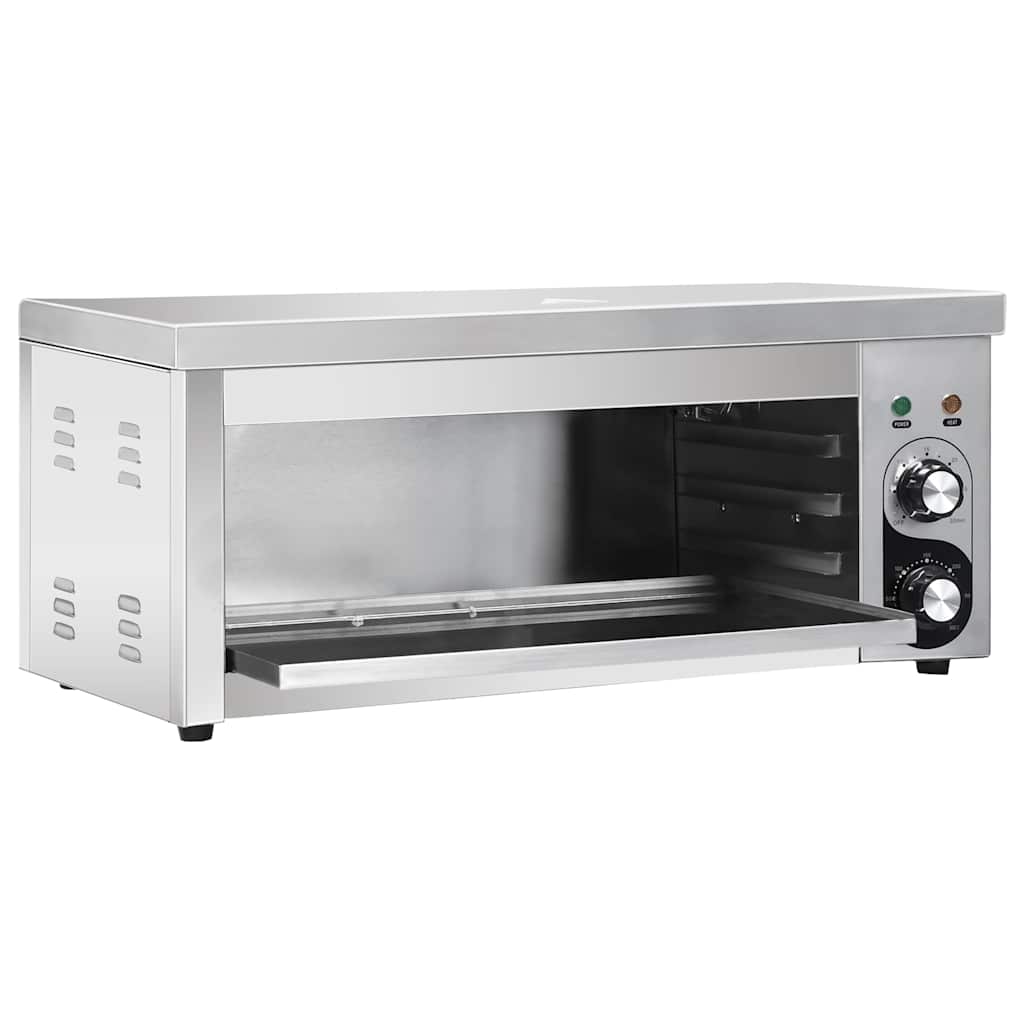 Σαλαμάνδρα Gastronorm Ηλεκτρική 2500 W από Ανοξείδωτο Ατσάλι