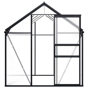 Θερμοκήπιο Ανθρακί 4,75 μ³ Αλουμινίου - Pakobazaar