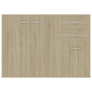Μπουφές Sonoma Δρυς 105 x 30 x 75 εκ. από Επεξ. Ξύλο