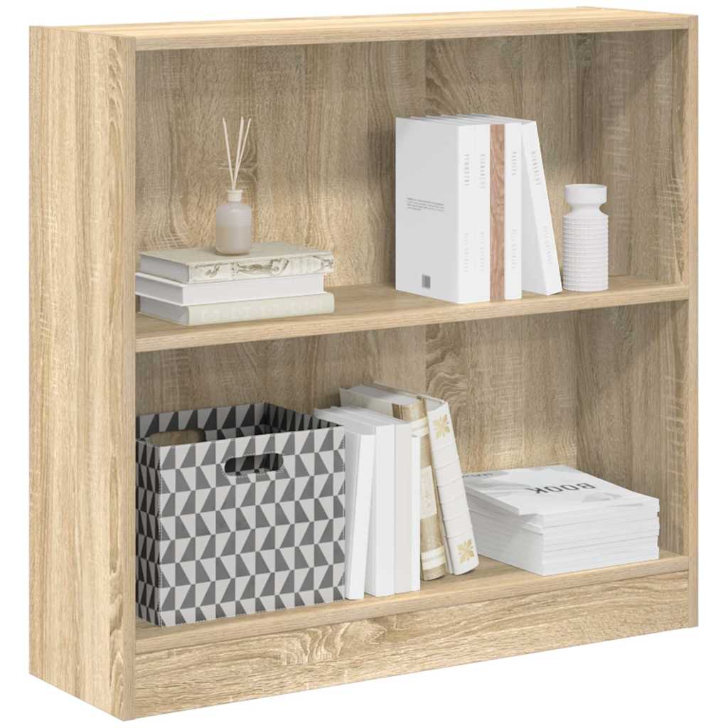 Βιβλιοθήκη Sonoma Δρυς 80 x 24 x 75 εκ. από Τεχνητό Ξύλο - Pakobazaar
