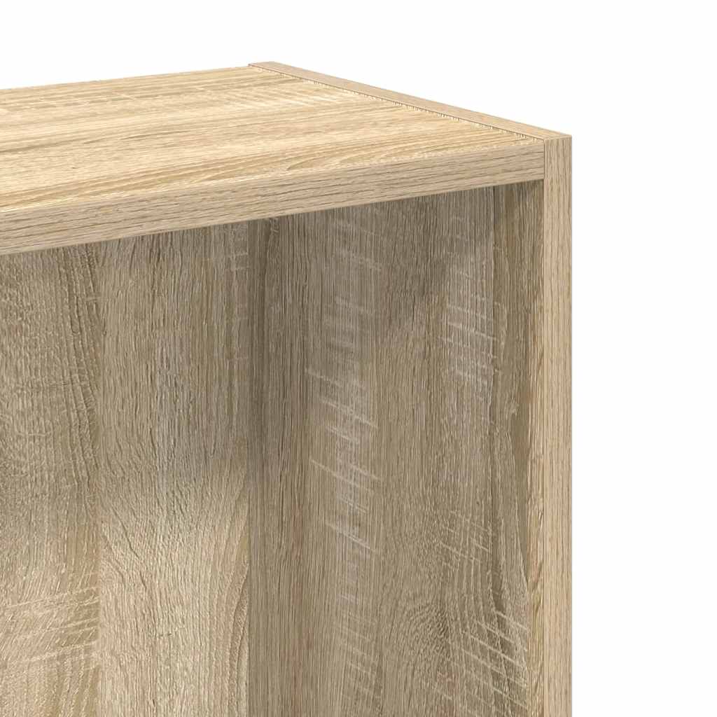 Βιβλιοθήκη Sonoma Δρυς 80 x 24 x 75 εκ. από Τεχνητό Ξύλο - Pakobazaar