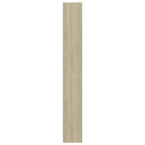Βιβλιοθήκη με 5 Ράφια Sonoma Δρυς 80x24x175 εκ. από Επεξ. Ξύλο