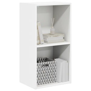 Βιβλιοθήκη Λευκό 40x30x76,5 cm Ξύλινη κατασκευή - Pakobazaar