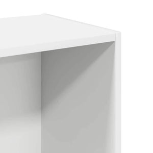 Βιβλιοθήκη Λευκό 40x30x76,5 cm Ξύλινη κατασκευή - Pakobazaar
